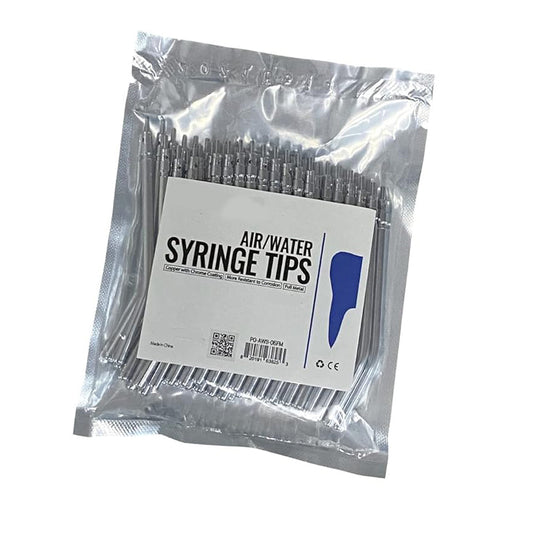 Air/Water Syringe Stainless Steel Tips-  Bulk Pack (100 pcs)