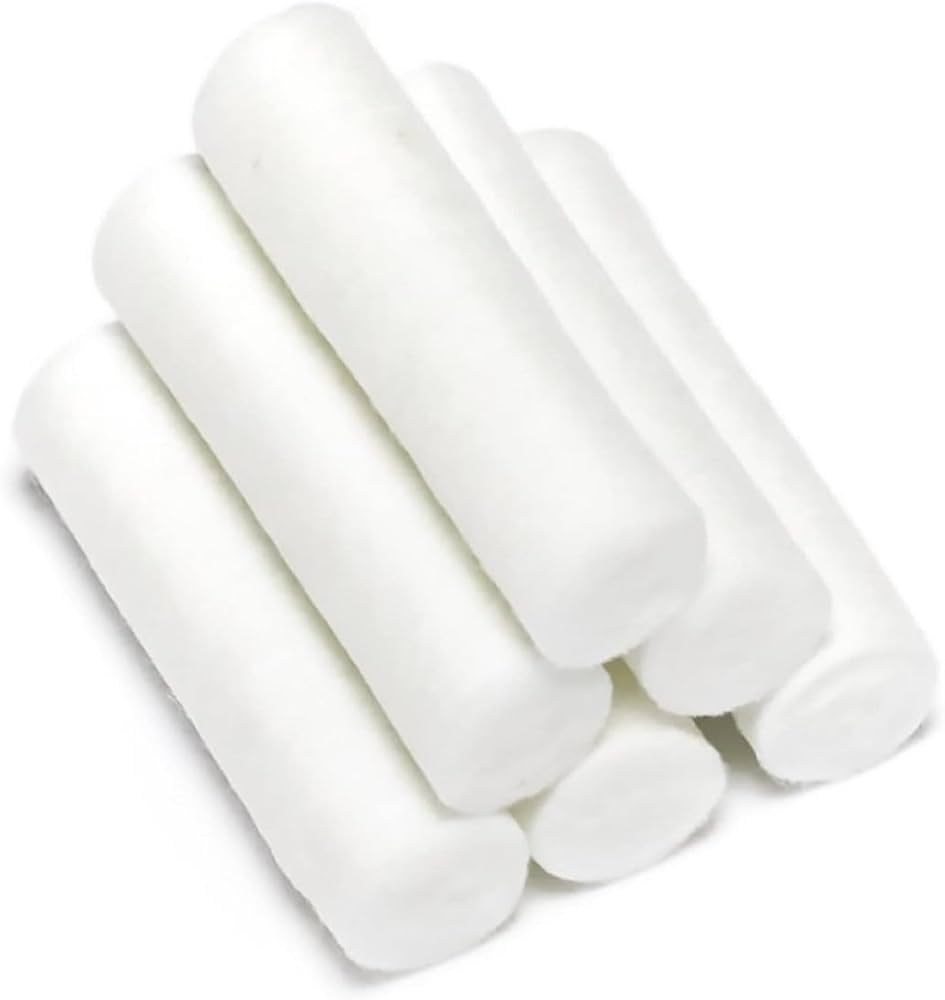 Dental Cotton Roll 3/8" x 1 1/2" - 2000 pcs