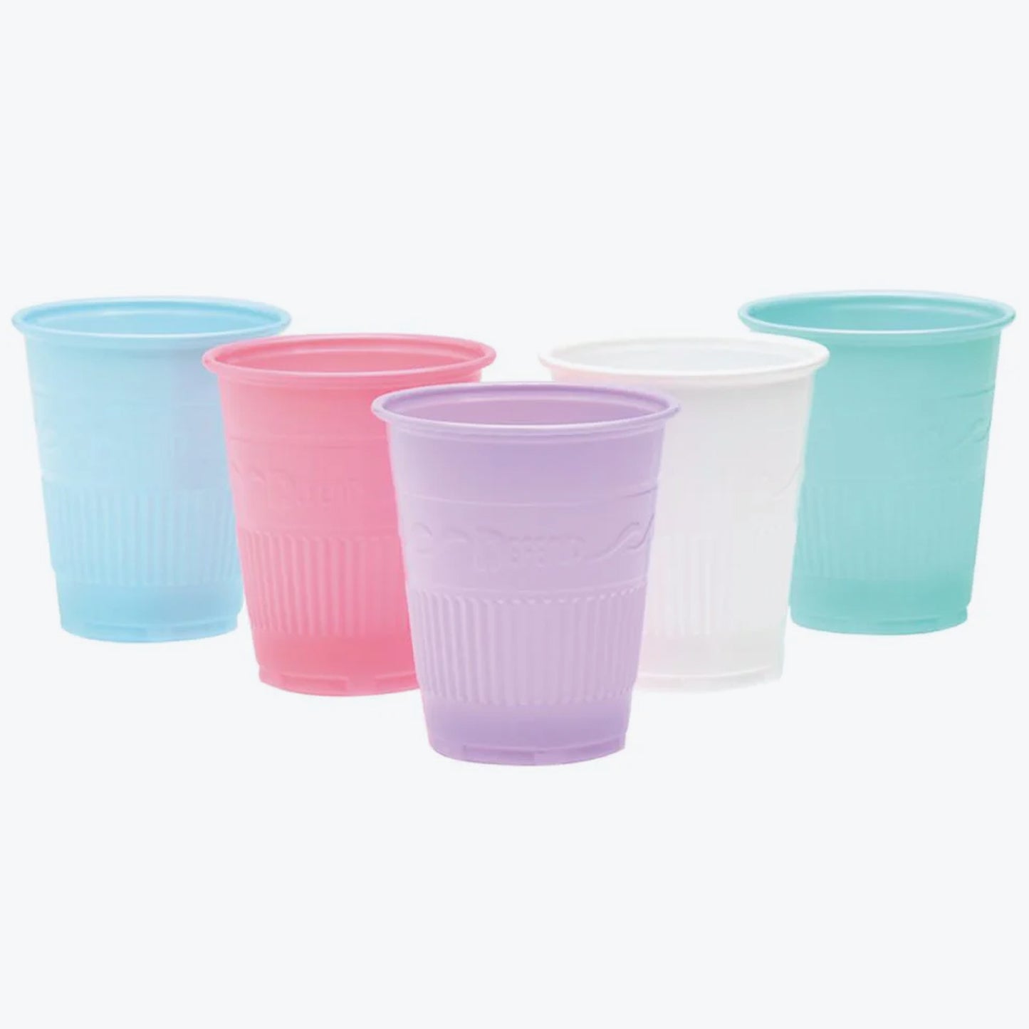 5 oz Plastic Cups, 5 Color Options - 1000 pcs