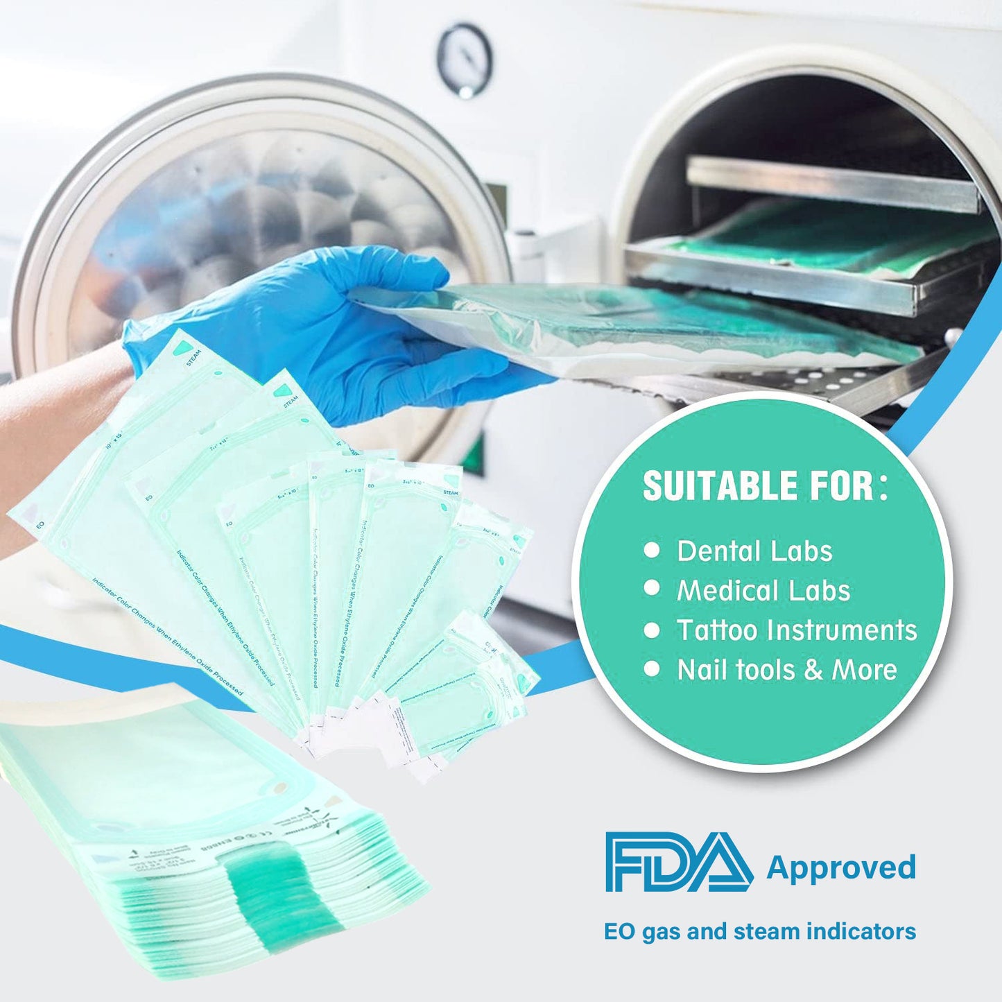 Self Seal Sterilization Pouches