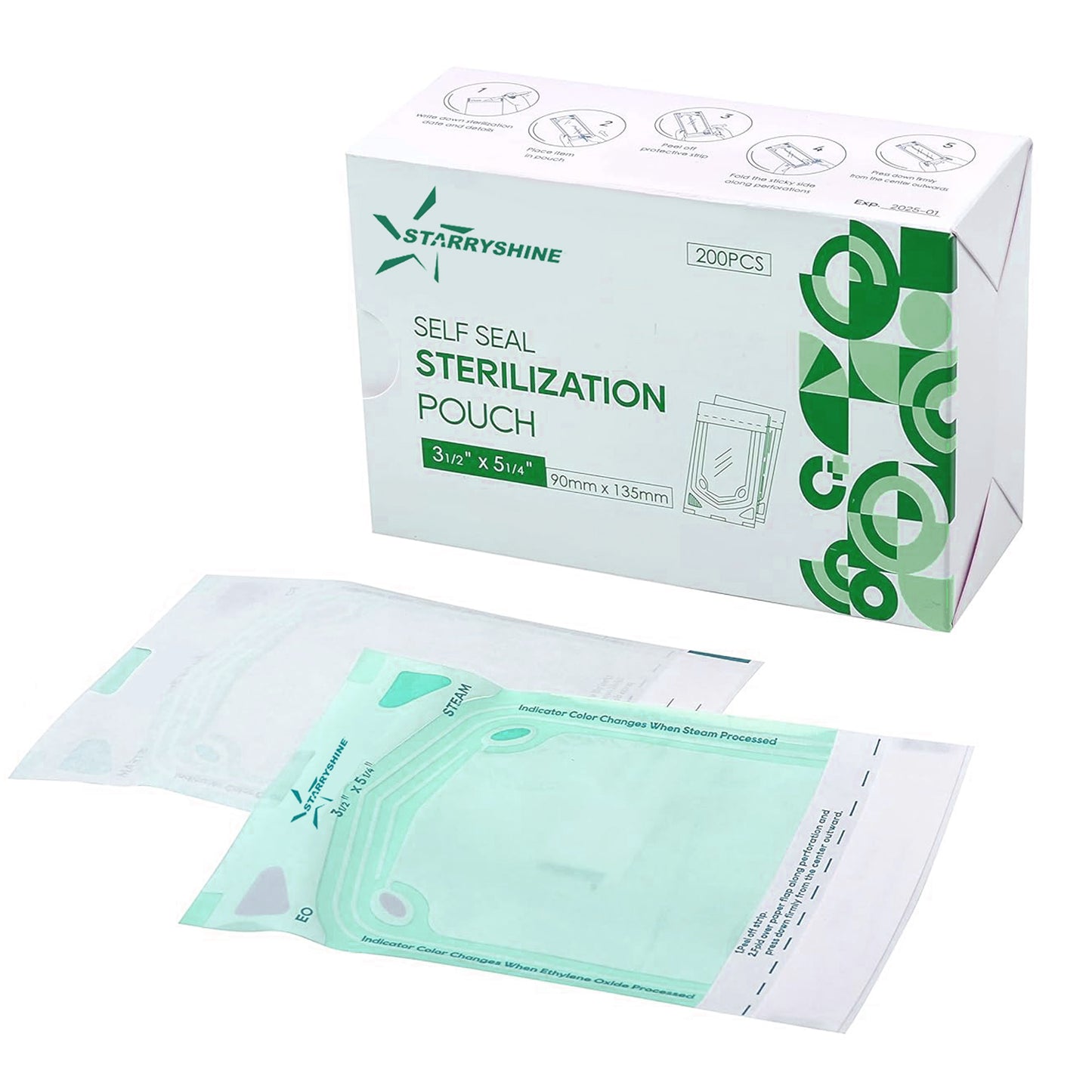 Self Seal Sterilization Pouches