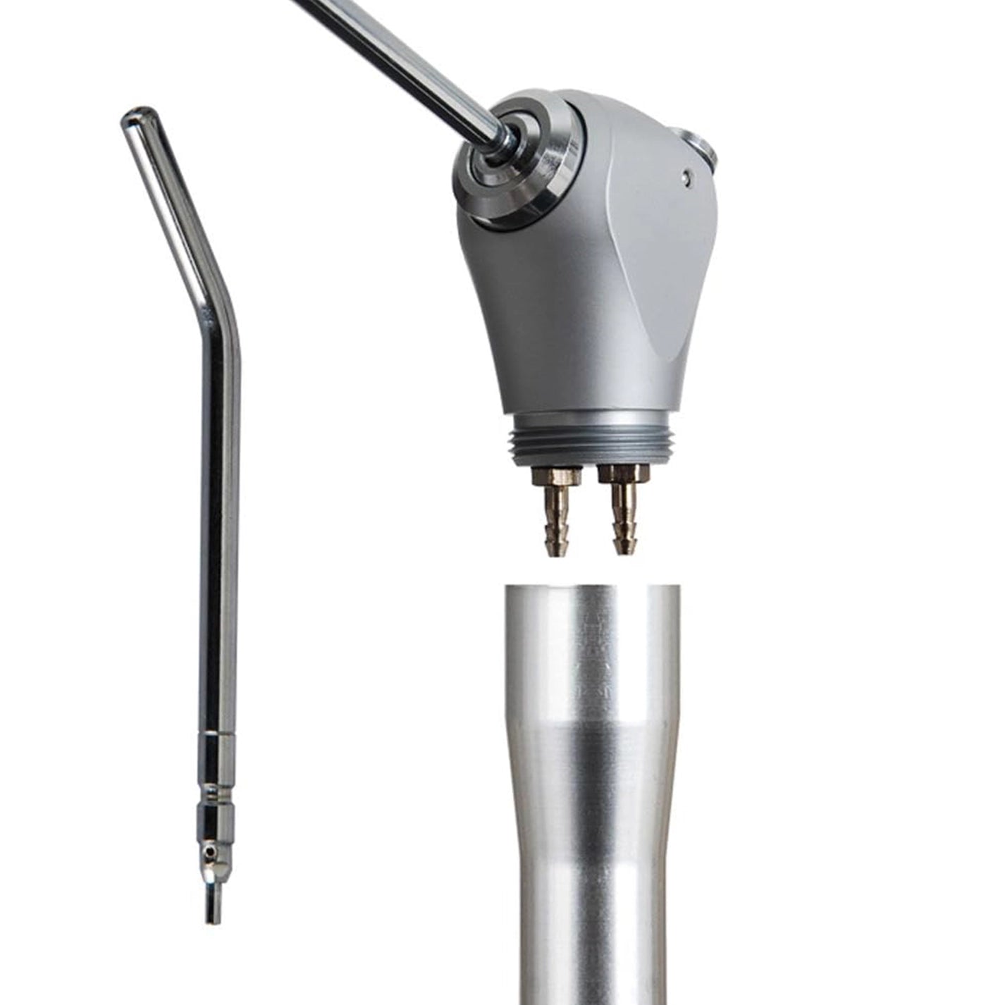 Air/Water Syringe Handpiece with 2 Metal Syringes